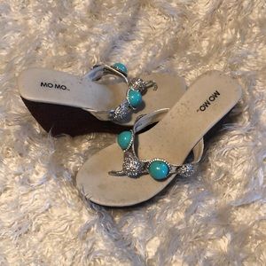 High Heeled Flip Flops